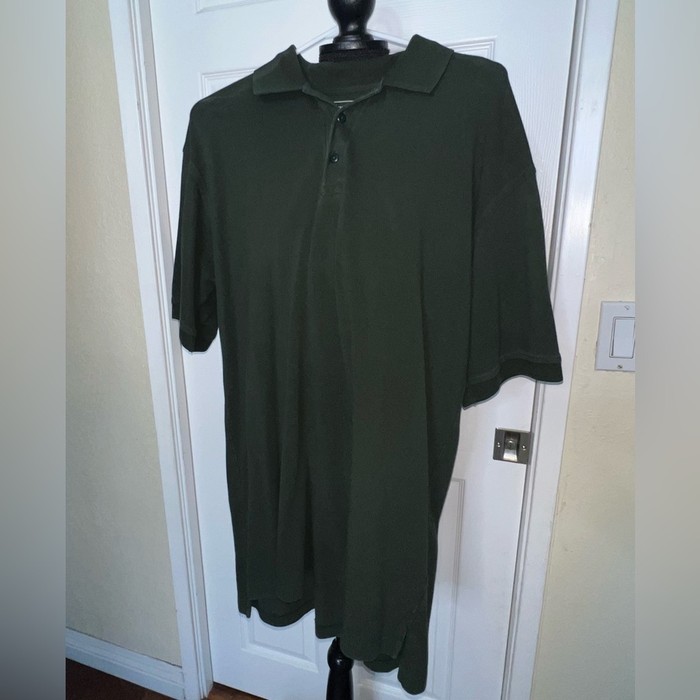 5.11 TACTICAL SERIES Men’s Forrest Green Polo Size Large